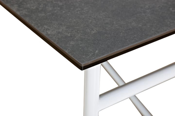 Ruokapöytä Narses 200 cm - Valkoinen/Harmaa - Ruokapöydät & keittiön pöydät