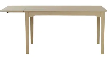 Ruokapöytä NFG Aker 140x80 cm vitpigmenterat 140x80 cm - Valkopigmentoitu - Huonekalut - Pöytä & ruokailuryhmä - Ruokapöydät & keittiön pöydät