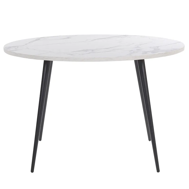 Ruokapöytä Odeon 120 cm, Valkoinen