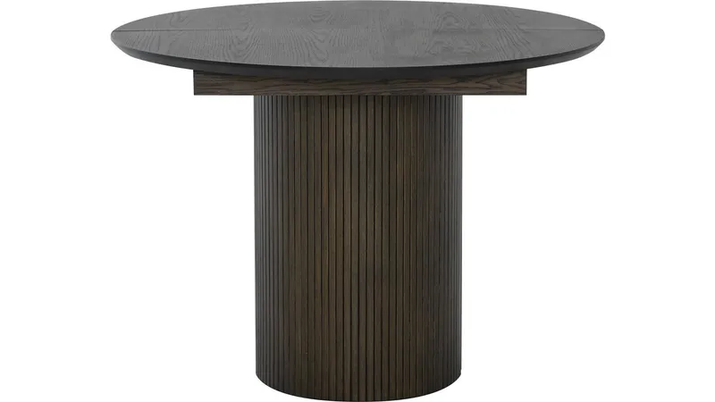 Ruokapöytä Odmark 105 cm, Ruskealakattu tammi