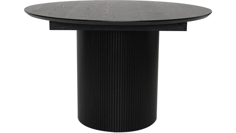 Ruokapöytä Odmark 120 cm, Mustalakattu saarni