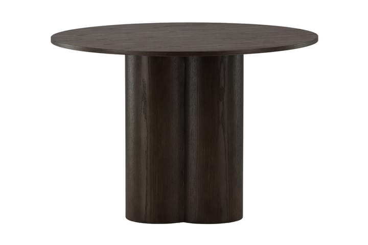 Ruokapöytä Oliwero 110 cm Pyöreä - Ruskea - Sohvapöytä