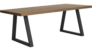 Ruokapöytä Orknes 200x100 cm - Ruskea - Huonekalut - Pöytä & ruokailuryhmä - Ruokapöydät & keittiön pöydät