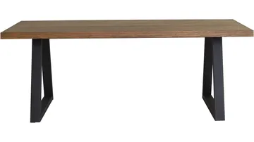 Ruokapöytä Orknes 200x100 cm - Ruskea - Huonekalut - Pöytä & ruokailuryhmä - Ruokapöydät & keittiön pöydät