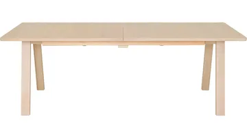 Ruokapöytä Sälvik 220x100 cm - Valkaistu - Huonekalut - Pöytä & ruokailuryhmä - Ruokapöydät & keittiön pöydät
