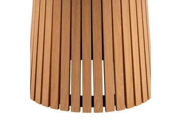 Ruokapöytä Saku 120 cm Pyöreä - Luonnollinen - Huonekalut - Pöytä & ruokailuryhmä - Ruokapöydät & keittiön pöydät