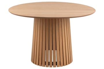 Ruokapöytä Saku 120 cm Pyöreä - Luonnollinen - Huonekalut - Pöytä & ruokailuryhmä - Ruokapöydät & keittiön pöydät