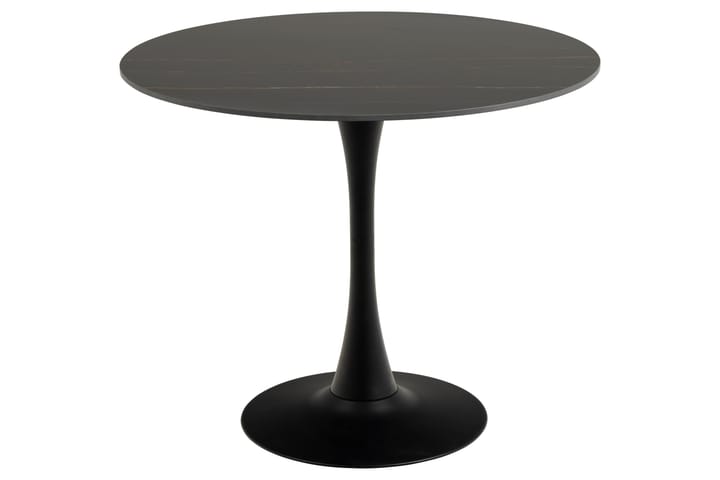 Ruokapöytä Salm 90 cm Pyöreä - Musta - Ruokapöydät & keittiön pöydät