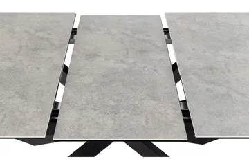 Ruokapöytä Salupa 210x90 cm - Harmaa - Huonekalut - Pöytä & ruokailuryhmä - Ruokapöydät & keittiön pöydät