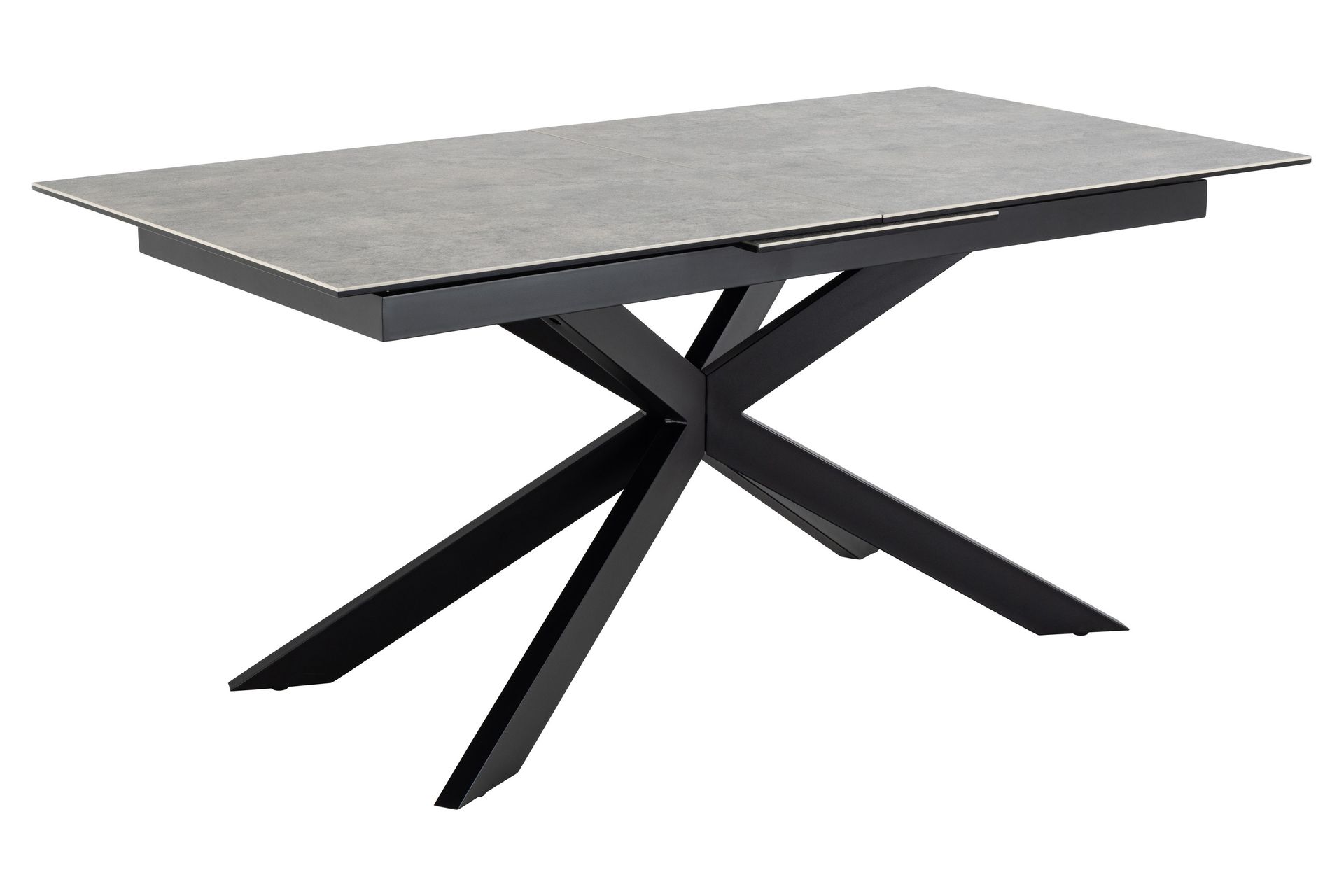 Ruokapöytä Salupa 210x90 cm - Harmaa - Huonekalut - Pöytä & ruokailuryhmä - Ruokapöydät & keittiön pöydät