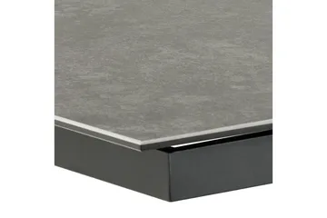 Ruokapöytä Salupa 240x100 cm - Musta - Huonekalut - Pöytä & ruokailuryhmä - Marmoripöydät