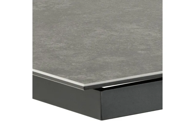 Ruokapöytä Salupa 240x100 cm - Musta - Huonekalut - Pöytä & ruokailuryhmä - Marmoripöydät