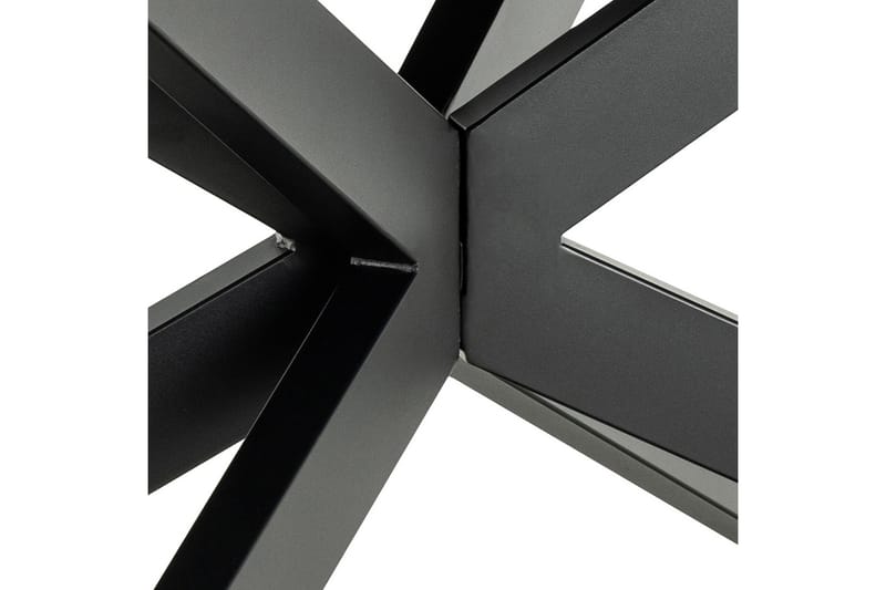 Ruokapöytä Salupa 240x100 cm - Musta - Huonekalut - Pöytä & ruokailuryhmä - Marmoripöydät