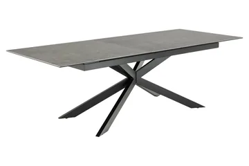 Ruokapöytä Salupa 240x100 cm - Musta - Huonekalut - Pöytä & ruokailuryhmä - Marmoripöydät