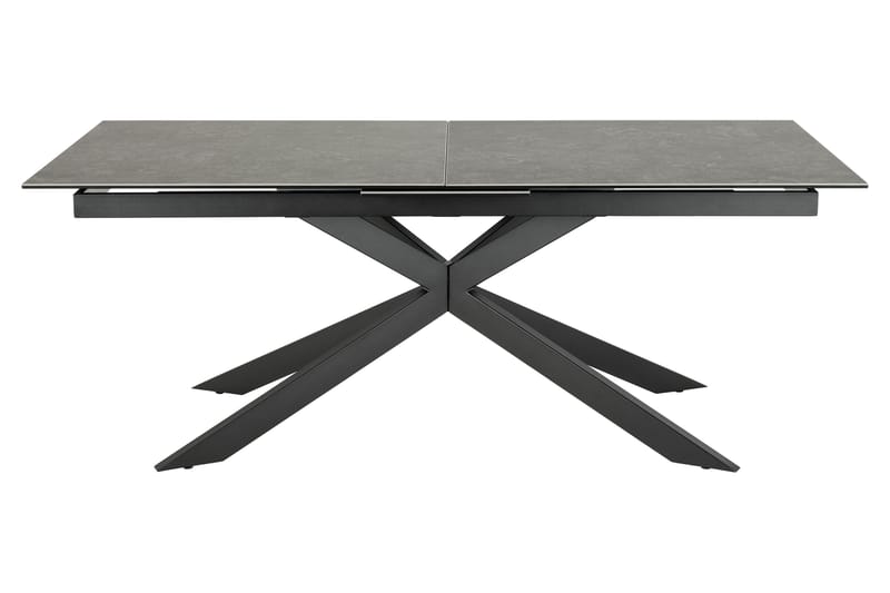 Ruokapöytä Salupa 240x100 cm - Musta - Huonekalut - Pöytä & ruokailuryhmä - Marmoripöydät
