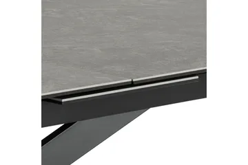 Ruokapöytä Salupa 240x100 cm - Musta - Huonekalut - Pöytä & ruokailuryhmä - Marmoripöydät