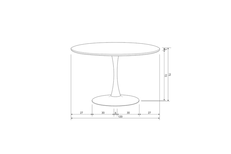 Ruokapöytä Sammy - Huonekalut - Pöytä & ruokailuryhmä - Ruokapöydät & keittiön pöydät