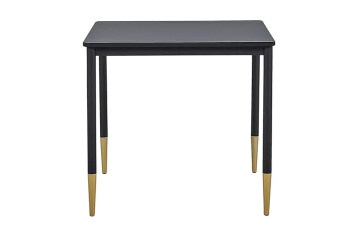 Ruokapöytä Shamley 80 cm - Musta / Kulta - Ruokapöydät & keittiön pöydät