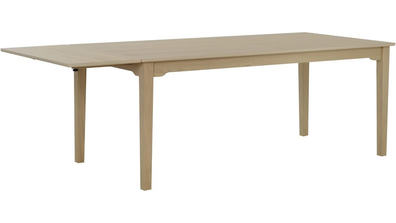 Ruokapöytä Ulsund 190x95 cm - Valkopigmentoitu - Huonekalut - Pöytä & ruokailuryhmä - Ruokapöydät & keittiön pöydät