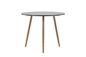 Ruokapöytä Venture Home Bennie-ruokapöytä 90 cm Black - Huonekalut - Pöytä & ruokailuryhmä - Ruokapöydät & keittiön pöydät