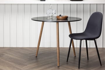 Ruokapöytä Venture Home Bennie-ruokapöytä 90 cm Black - Huonekalut - Pöytä & ruokailuryhmä - Ruokapöydät & keittiön pöydät