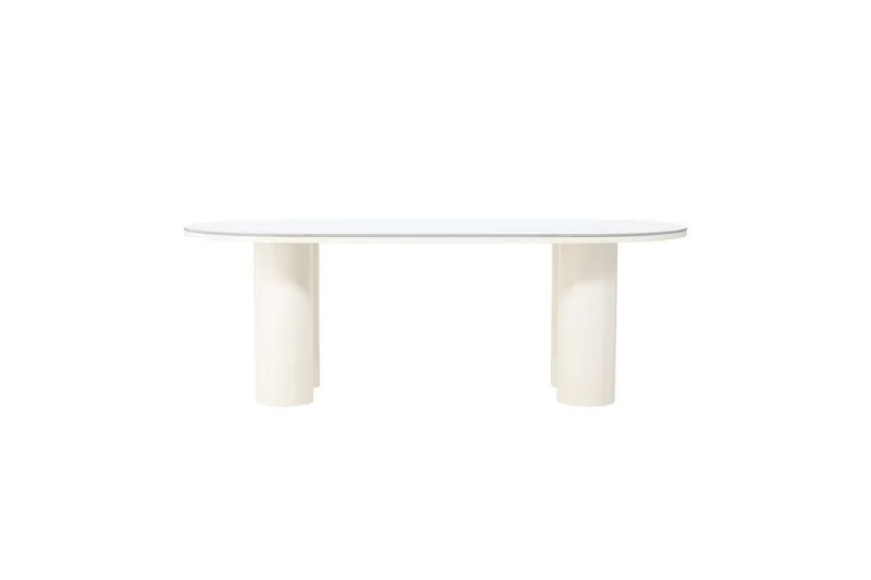 Ruokapöytä VIND Havstenssund 110x220 cm Valkoinen, undefined