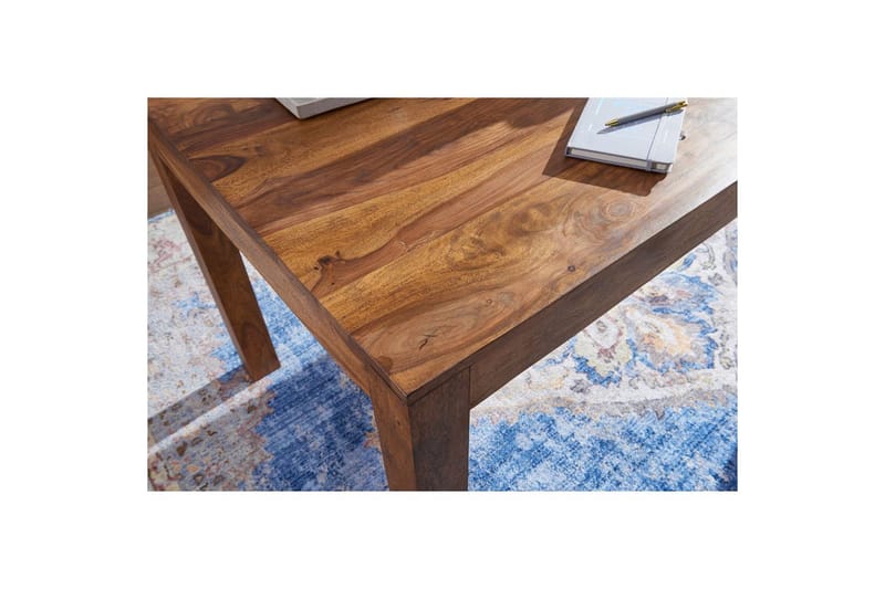 Ruokapöytä Wohnling Täyspuinen maalaistyylinen Ruusu puu, 200x100 cm - Ruusu puu, 200x100 cm - Huonekalut - Pöytä & ruokailuryhmä - Ruokapöydät & keittiön pöydät