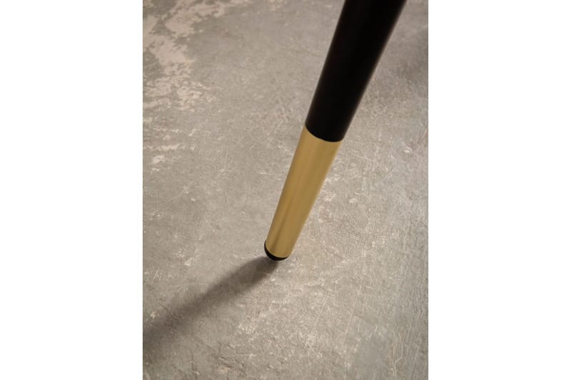 Ruokapöytä Wohnling Pyöreä 75 cm marmorinen ulkonäkö moderni kultaiset jalat Marmori, valkoinen - Marmori, valkoinen - Huonekalut - Pöytä & ruokailuryhmä - Ruokailuryhmä
