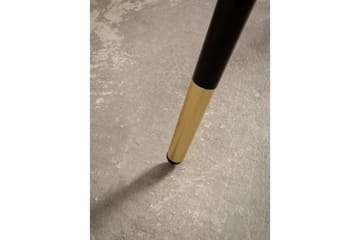 Ruokapöytä Wohnling Pyöreä 75 cm marmorinen ulkonäkö moderni kultaiset jalat Marmori, valkoinen - Marmori, valkoinen - Huonekalut - Pöytä & ruokailuryhmä - Ruokapöydät & keittiön pöydät
