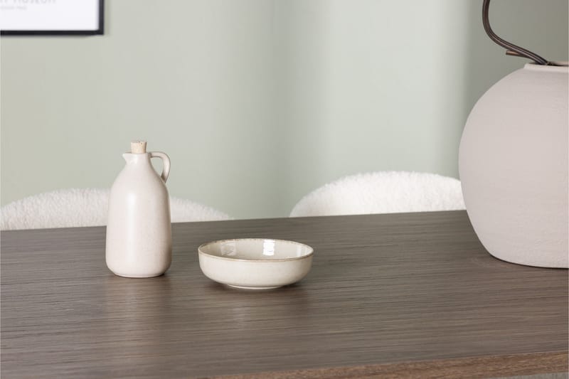 Ruokaryhmä Andy 180 cm Soikea 4 Chico-tuolilla - Luonnonvärinen - Huonekalut - Pöytä & ruokailuryhmä - Ruokailuryhmä