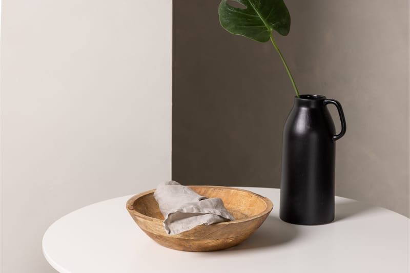 Ruokaryhmä Danburi 60 cm Pyöreä 2 Kenth-tuolilla - Musta - Huonekalut - Pöytä & ruokailuryhmä - Ruokailuryhmä