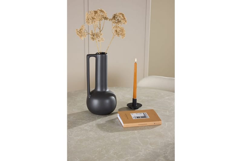 Ruokaryhmä Lanzo Pyöreä 120 cm neljällä Lilja-tuolilla Beige - Beige - Huonekalut - Pöytä & ruokailuryhmä - Ruokailuryhmä