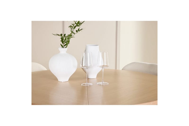 Ruokaryhmä Strada Pyöreä 120/170 cm Valkoinen Lilja-tuoleilla 4 kpl - 4 kpl - Huonekalut - Pöytä & ruokailuryhmä - Ruokailuryhmä