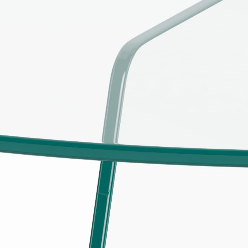 Ryvos-sohvapöytä lasia 80 cm pyöreä - Kristallinkirkas - Huonekalut - Pöytä & ruokailuryhmä - Sohvapöytä