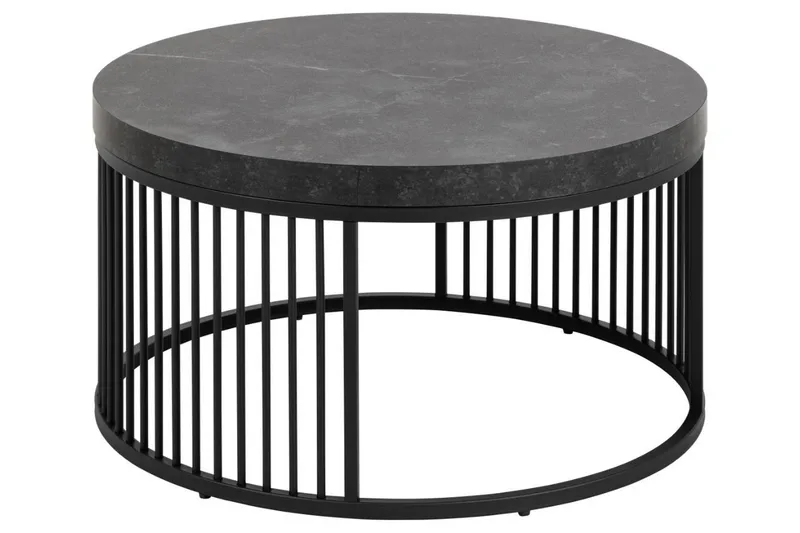 Saklani Sohvapöytä 65 cm, Musta