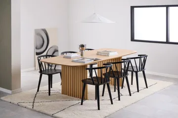 Saku Ruokapöytä 220 cm - Luonnonväri - Huonekalut - Pöytä & ruokailuryhmä - Ruokapöydät & keittiön pöydät
