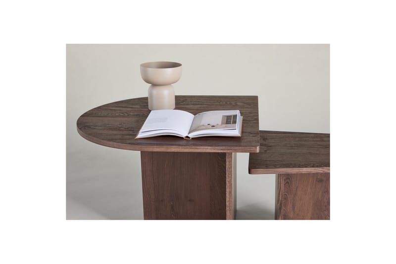 Sala Sohvapöytä 60 Cm - Mocca - Huonekalut - Pöytä & ruokailuryhmä - Apupöytä & sivupöytä - Sarjapöytä