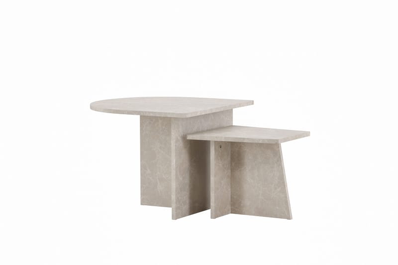 Sala Sohvapöytä - Beige - Huonekalut - Pöytä & ruokailuryhmä - Apupöytä & sivupöytä - Sarjapöytä