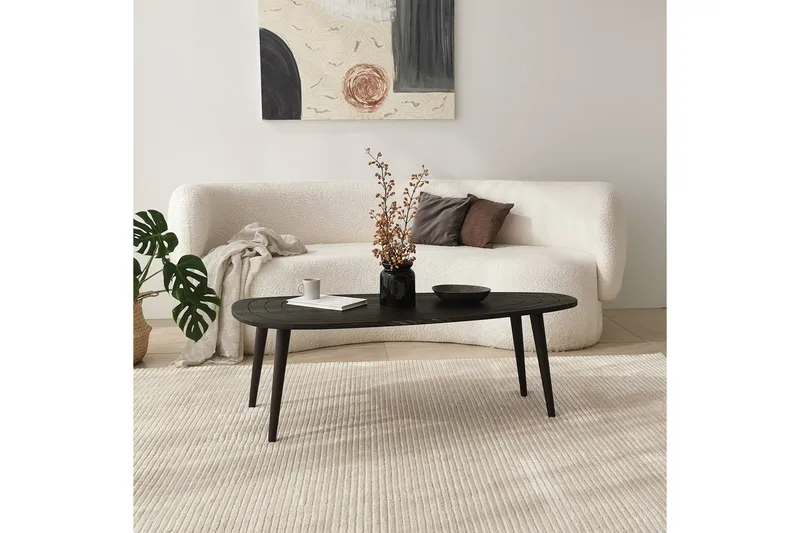 Saldus Sohvapöytä 115 cm - Antrasiitti - Huonekalut - Pöytä & ruokailuryhmä - Sohvapöytä