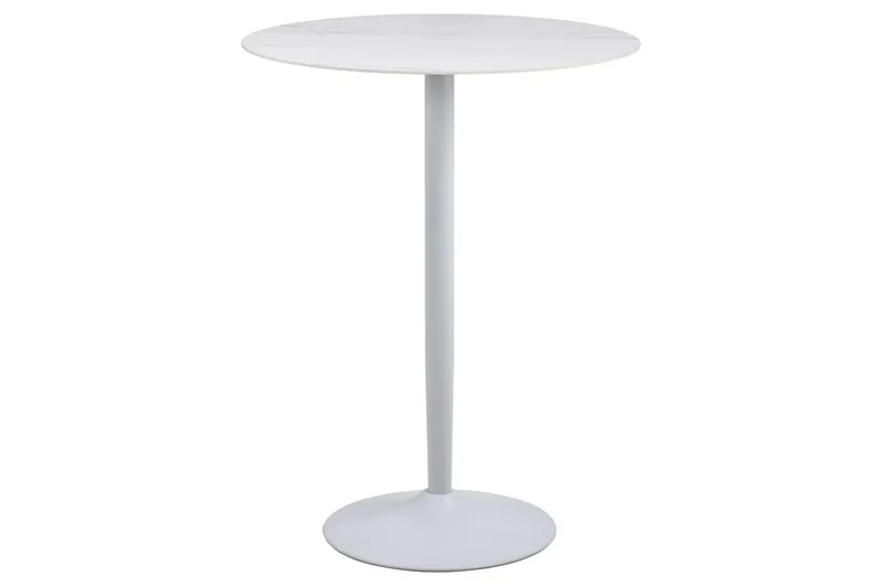 Salm Baaripöytä 80x80 cm, Valkoinen