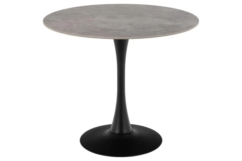 Salm Ruokapöytä 90 cm Pyöreä, Harmaa