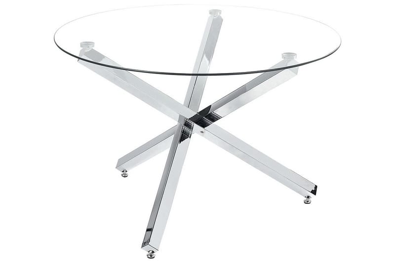 Salno Sohvapöytä 110 cm Pyöreä, Hopea