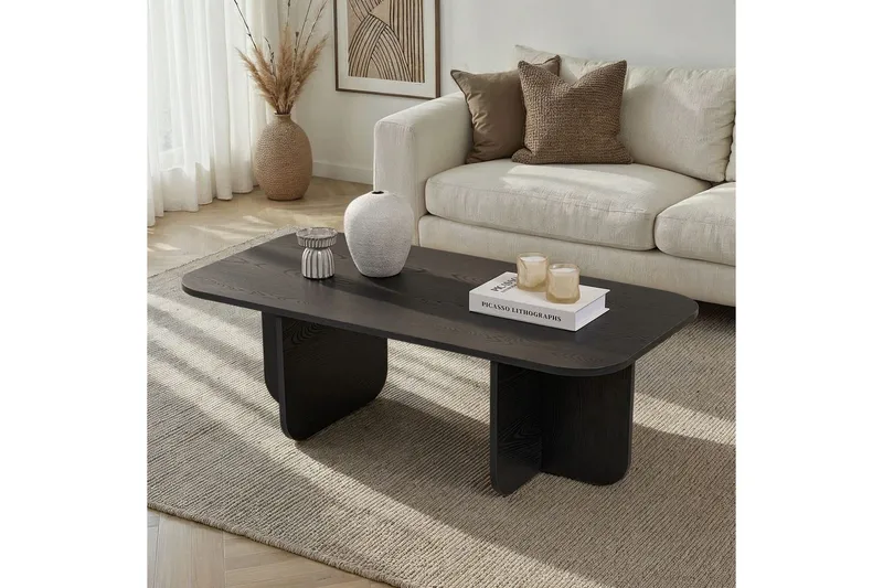 Salrin Sohvapöytä 120 cm - Musta - Huonekalut - Pöytä & ruokailuryhmä - Sohvapöytä