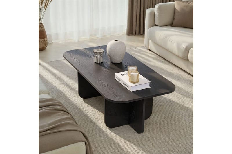 Salrin Sohvapöytä 120 cm - Musta - Huonekalut - Pöytä & ruokailuryhmä - Sohvapöytä