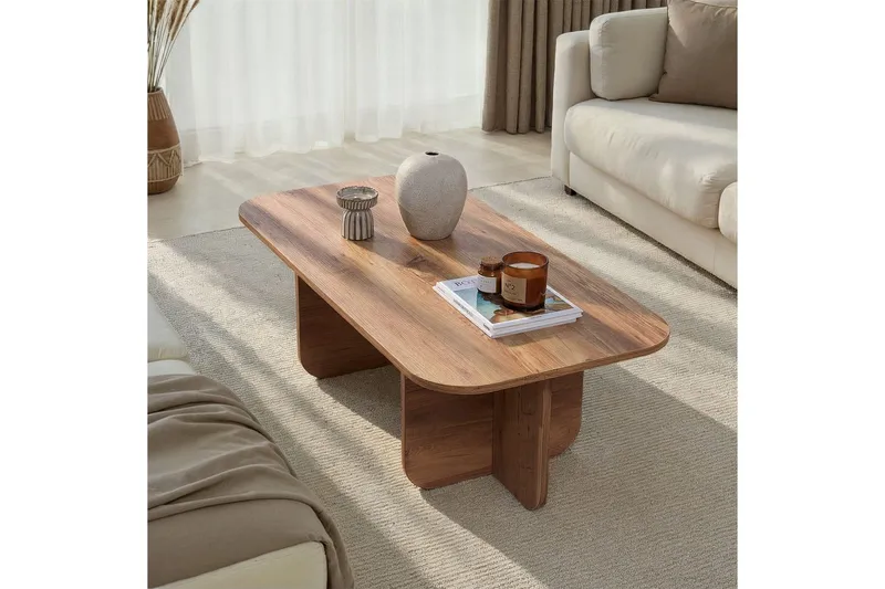 Salrin Sohvapöytä 120 cm - Ruskea - Huonekalut - Pöytä & ruokailuryhmä - Sohvapöytä