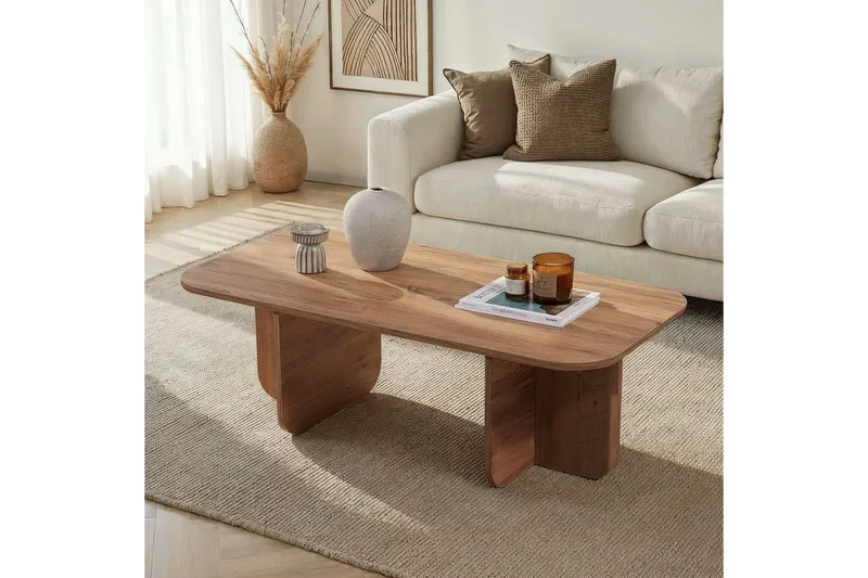 Salrin Sohvapöytä 120 cm - Ruskea - Huonekalut - Pöytä & ruokailuryhmä - Sohvapöytä