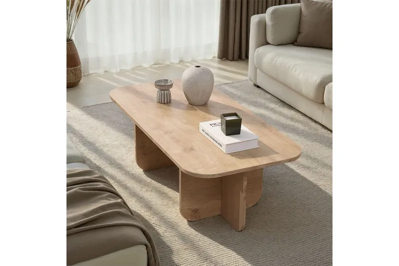 Salrin Sohvapöytä 120 cm - Ruskea - Huonekalut - Pöytä & ruokailuryhmä - Sohvapöytä