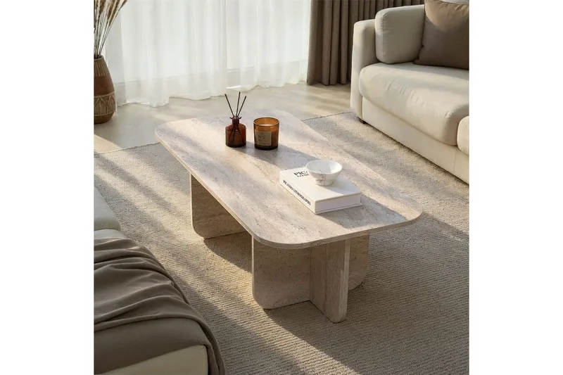 Salrin Sohvapöytä 120 cm - Ruskea - Huonekalut - Pöytä & ruokailuryhmä - Sohvapöytä