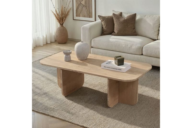 Salrin Sohvapöytä 120 cm - Ruskea - Huonekalut - Pöytä & ruokailuryhmä - Sohvapöytä