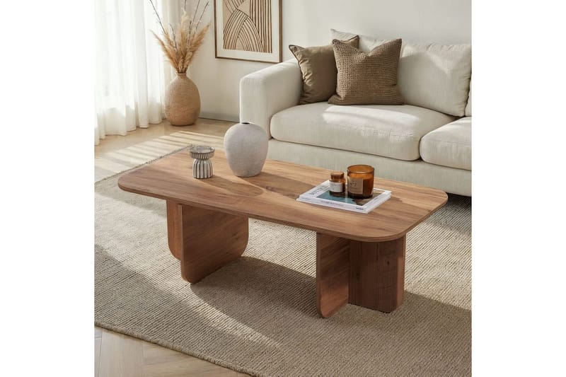 Salrin Sohvapöytä 120 cm - Ruskea - Huonekalut - Pöytä & ruokailuryhmä - Sohvapöytä